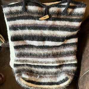 Handmade Wool Felted Tote Bag